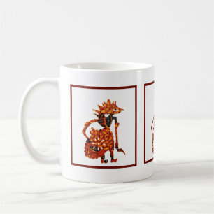 Mug Wayang dans le Batik
