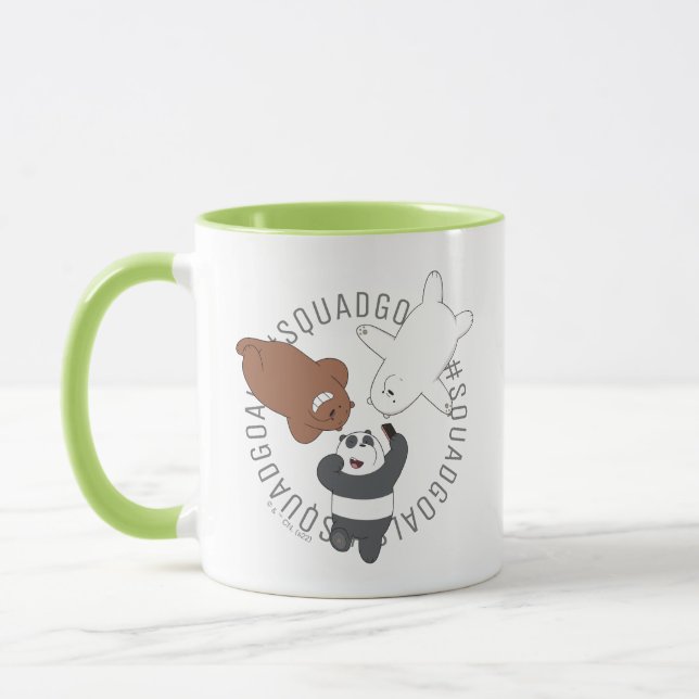 Mug We Bare Bears - #SquadGoals (Gauche)