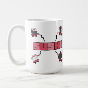 Mug We Love Sushi - Sushi Love - ASL ILY Obsession