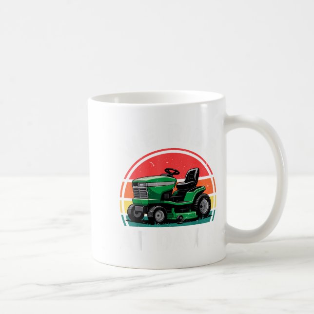 Mug We Ride At Dawn Riding Lawn Mower Toddler Funny Mo (Droite)