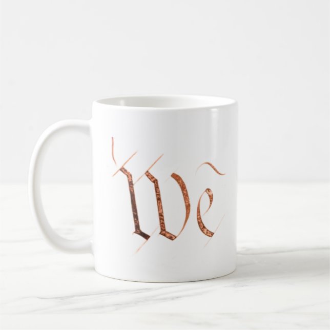 Mug We: the People (Gauche)