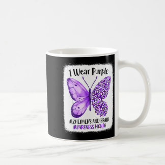 Mug Wear purple alzheimer's and brain awareness month