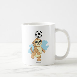 Mug Webkinz Meerkat jouant au football 2