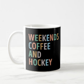 Mug Week-ends Café et maman de hockey
