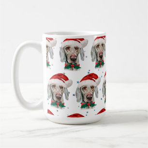 Mug Weimaraner Dog Breed Christmas Stars