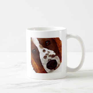 Mug Welshie font face à l'art