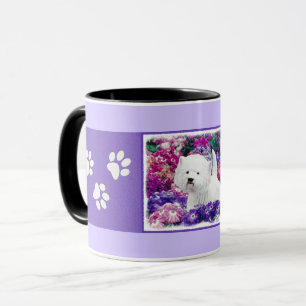 Mug West Highland White Terrier Peinture Chien Art