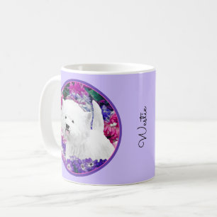 Mug West Highland White Terrier Peinture Chien Art