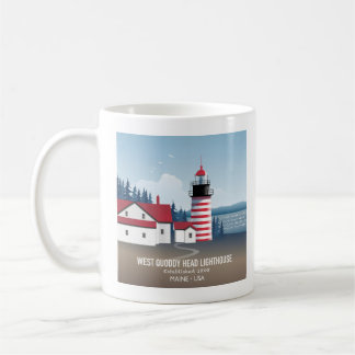 Mug West Quoddy Head Lighthouse