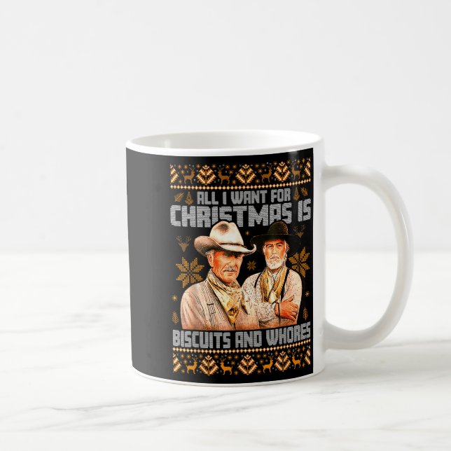 Mug Western Biscuits And S Christmas Ugly  (Droite)