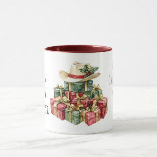 Mug Western Cowboy Casquettes cadeaux de Noël Y'all
