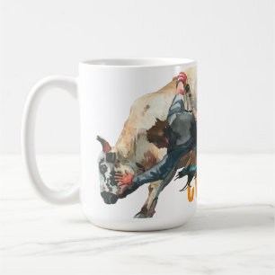 Mug Western Cowboy Rodeo Bull