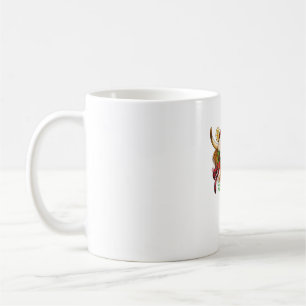 Mug Western Joyeux Noël Highland Cow Xmas Farm Ani