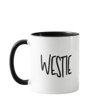 Westie Edgy Style Minimalist Chic & Fun