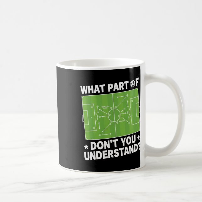 Mug What Part Of Dont You Understand Soccer Coach Play (Droite)