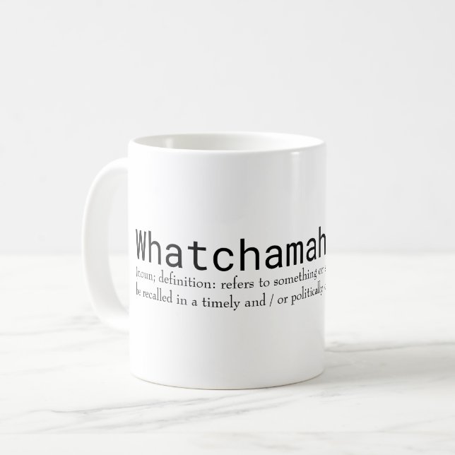 Mug Whatchamahoozit (Devant gauche)
