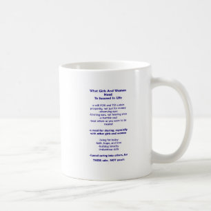 Mug WhatWomenGirlsNeedToSucceedInLifeTenants