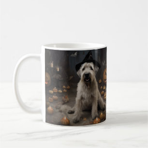 Mug Wheaten Terrier Citrouille Halloween effroi