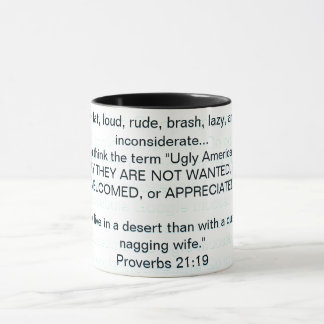 Mug Where do you think the term "Ugly American"