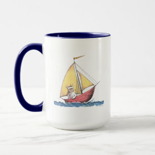 Mug Where the Wild Things Are Max fait voile
