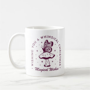 Mug Whimsical magique Noël violet sorcier