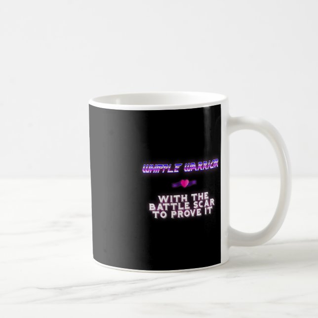 Mug Whipple Guerrier Pancréatique Cancer Sensibilisati (Droite)