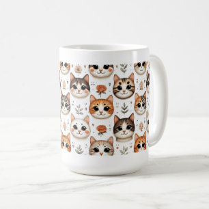 Mug Whisker Wonderland : Une symphonie de visages et