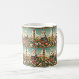 Mug Whiskers Floraux : Collection de boue de lapin 🌸