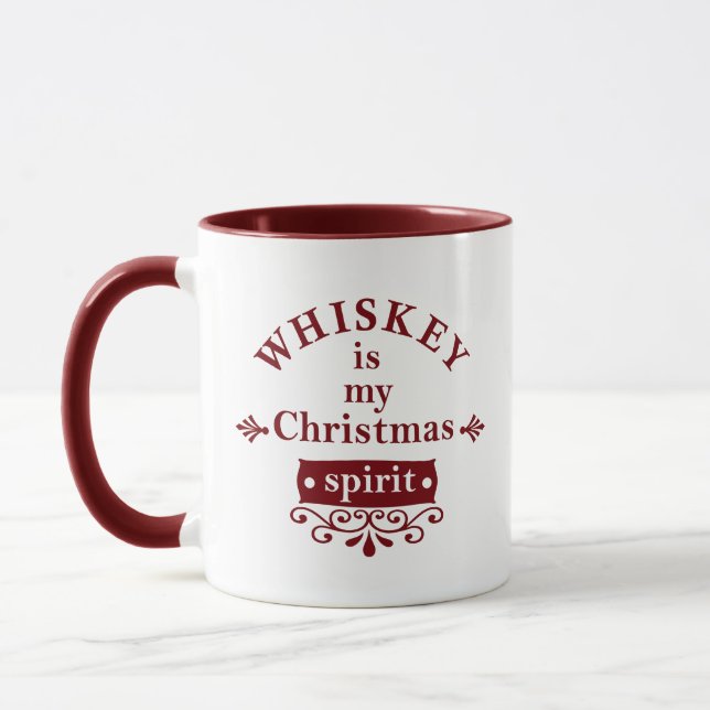 Mug Whiskey est mon esprit de Noël (Gauche)