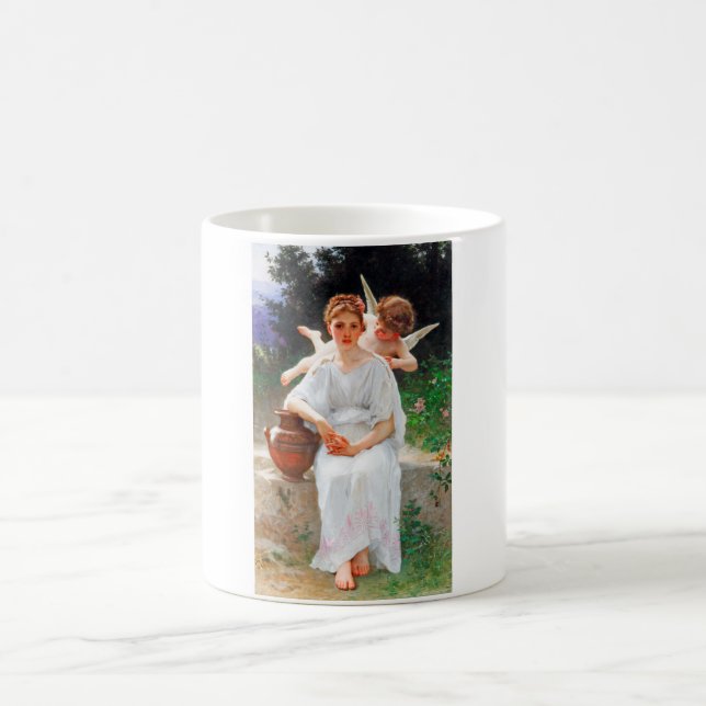 Mug Whisperies d'Amour, Bouguereau (Centre)
