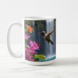 Mug "Whispers of Nature : Hummingbird, Cascade