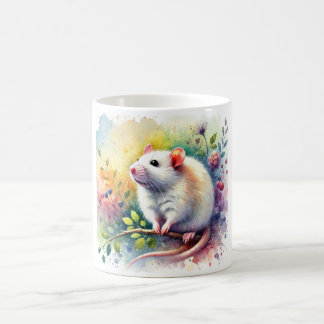 Mug White Bellied Rat 300724AREF151 - Watercolor