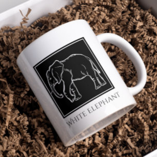 Mug White Elephant Party - Drôle cadeau de vacances