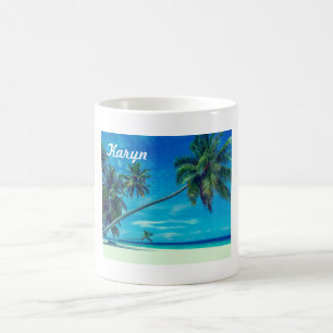 Mug White Sandy Beach