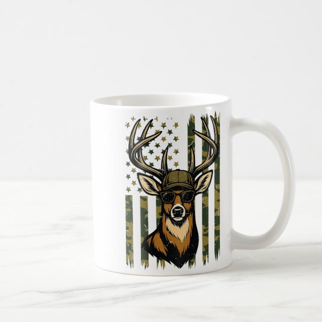 Mug Whitetail Buck Youth Boy Deer Hunting Camo America (Droite)