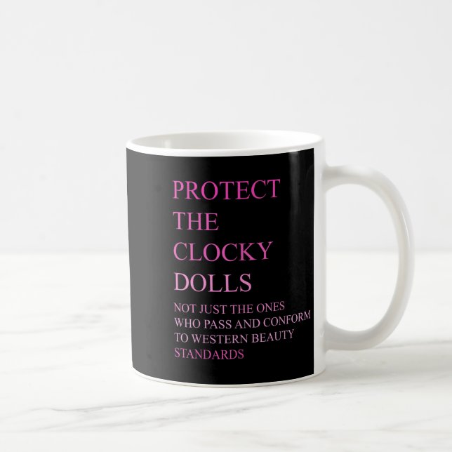 Mug Who P And Conform To Western Beauty Standards  (Droite)