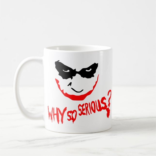 Mug Why So Serious? Man (Gauche)