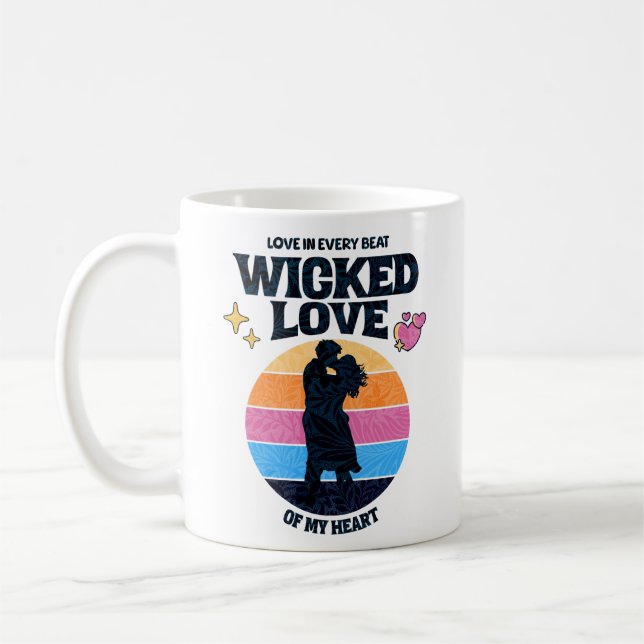 Mug Wicked Love | L'amour dans chaque battement de mon (Gauche)