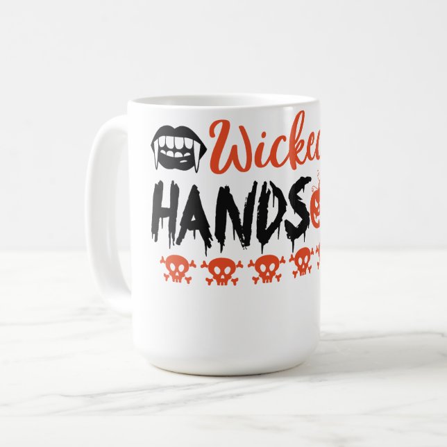 Mug Wickedly Handsome  (Devant gauche)