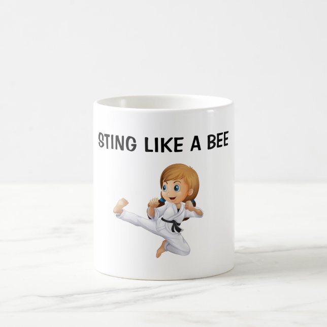 Mug | Wie eine Biene stehen Kaffeetasse (Mittel)