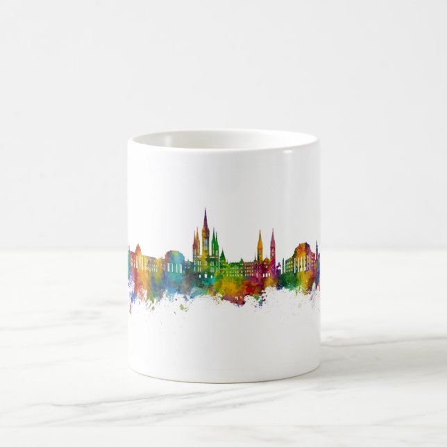 Mug Wiesbaden Allemagne Skyline (Centre)