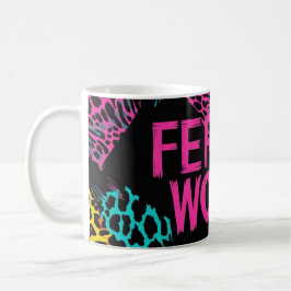 Mug Wild and Feral Woman