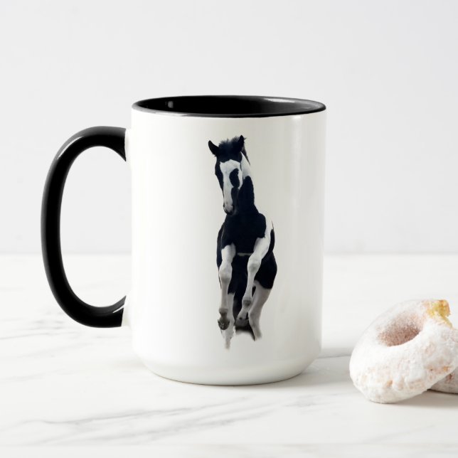 Mug Wild Filly "Hopi"  (Avec donut)