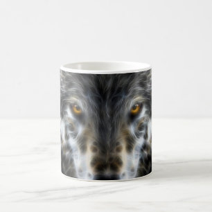 Mug Wild Wolf Portrait inspirant