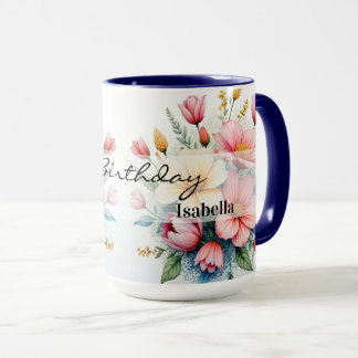 Mug Wildflowers Beautiful Trendy Luxury Collection
