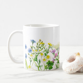 Mug Wildflowers Floral, Botanical Garden, Colorful gif