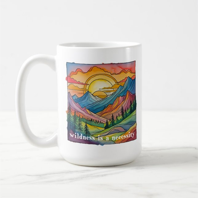 Mug Wildness is a necessity save our public lands  (Gauche)