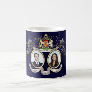 Mug Will+Kate mariage, DO-IT-YOURSELF couleur arrière 