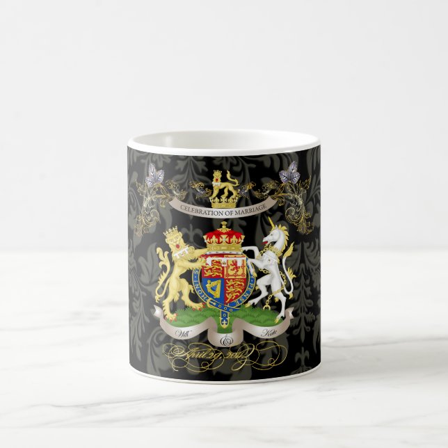 Mug Will+Kate Memorabilia Mugs, couleur personnalisabl (Centre)