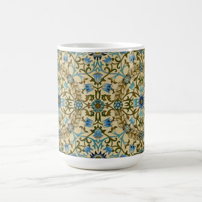 Mug William Morris - Antique 1873 Vin et Motif de fleu (Centre)